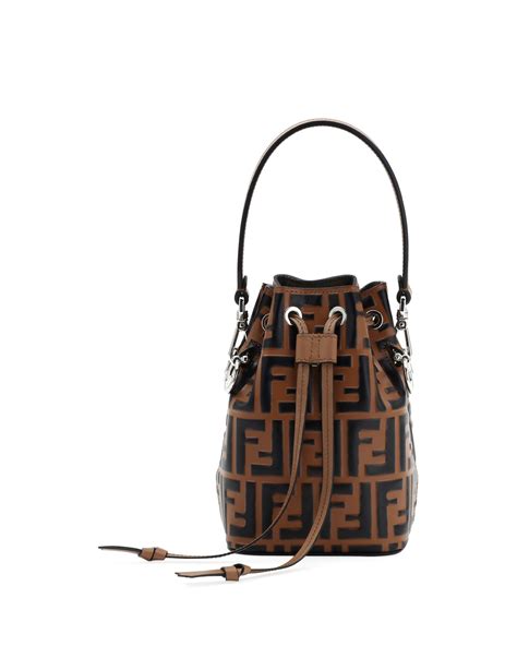 fendi mania bucket bag|Fendi bucket bag used.